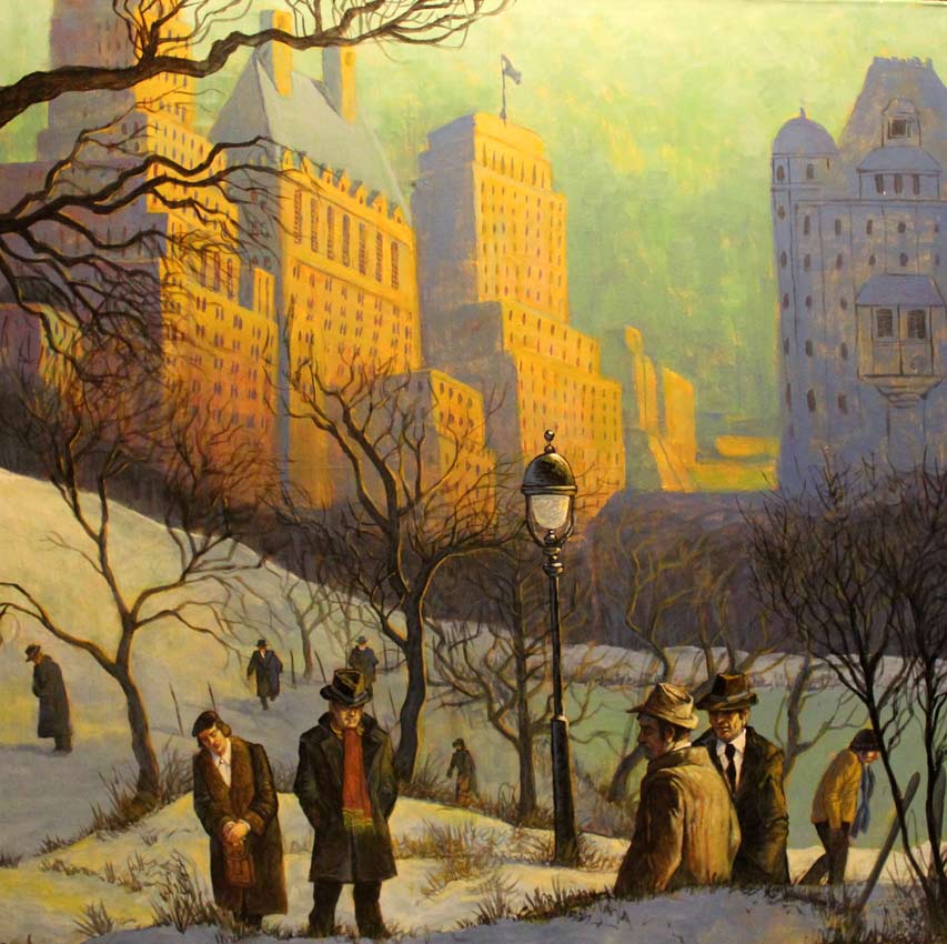 Central Park im Winter