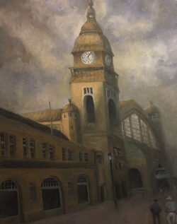 Öl auf Leinwand;
100 x 80 cm Nach dem Gewitter