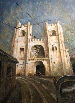 Acryl auf Leinwand;
80 x 60 cm Kathedrale