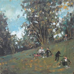 Acryl auf Leinwand;
40 x 40 cm Schanzenpark