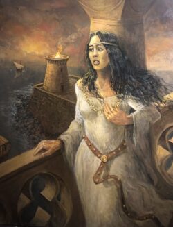 Acryl auf Leinwand;
100 x 80 cm Ersehnte Heimkehr