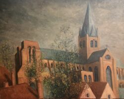 Öl auf Leinwand;
80 x 100 cm Chichester Kathedrale