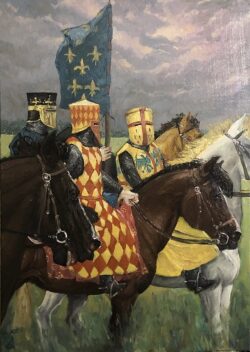 Öl auf Leinwand; 90 x 70 cm